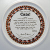 Decorative Cat Plate, DM Muppet