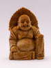 carved soapstone buddha sitting hand on knee left 235