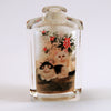 chinese cat snuff bottle painted