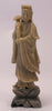 chinese soapstone carving lady staff