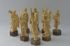 collection 8 chinese figurines ladies men