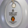 Decorative Cat Plate Royal Worcester Lesley Anne Ivory Dandelion