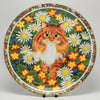 Decorative Cat Plate, Coalport Anne's Cat Fudge