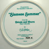 Decorative Cat Plate, HC Siamese Summer