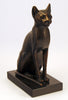 Egyptian bastet cat figurine du louvre reproduction