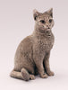 sterling silver hallmarked cat figurine