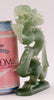 superb jade green dragon ball loose in mouth