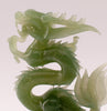 superb jade green dragon ball loose in mouth