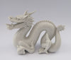 white porcelain figurine blanc de chine dragon