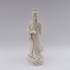 white porcelain figurine blanc de chine man book