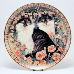 Decorative Cat Plate, DM  Baros