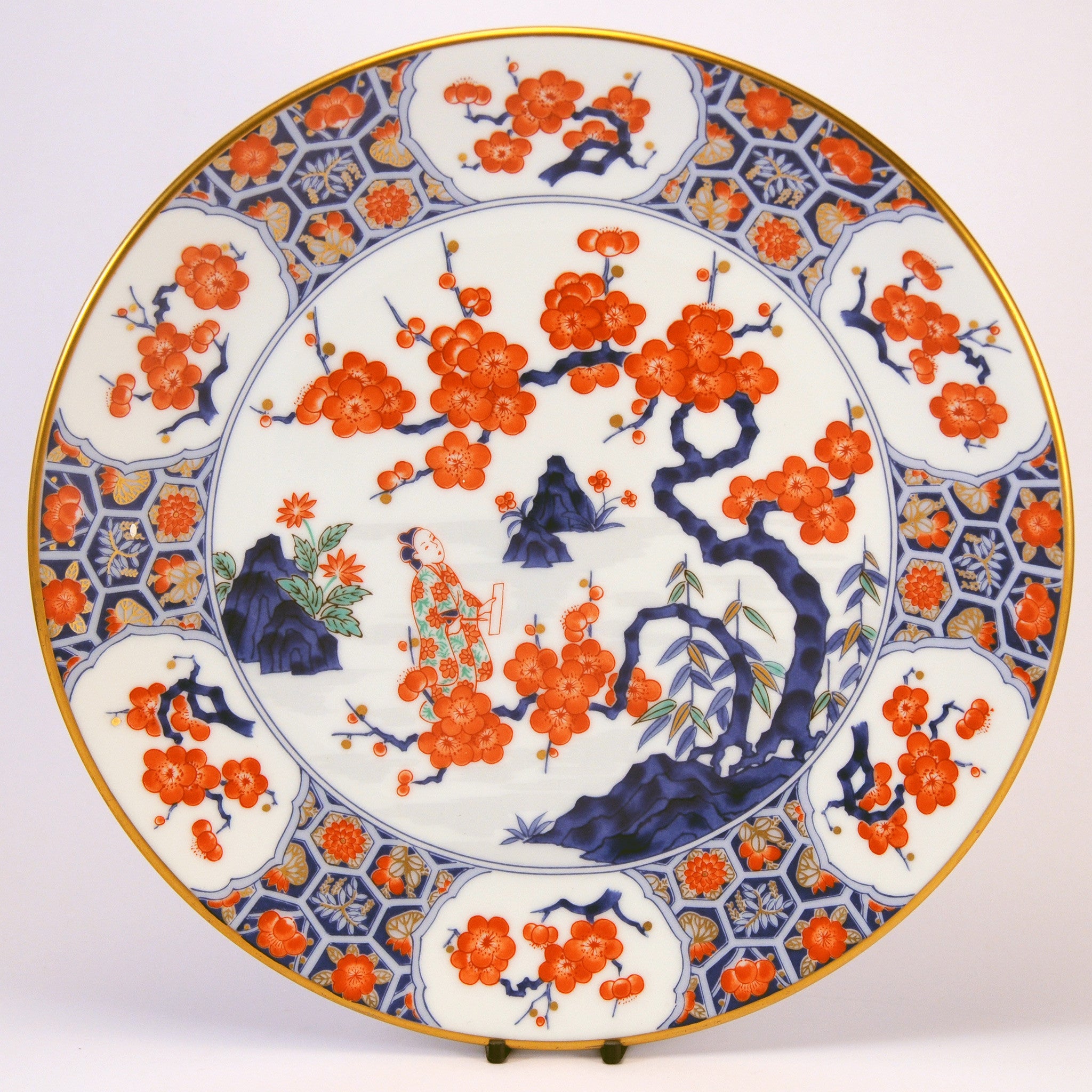 Imari Japanese decorative plate sceneF (6 of 6) – Katoomie