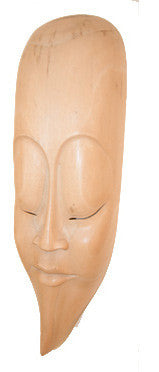 carved wood mask