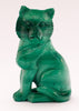 carved cat turquoise stone 255