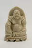 carved soapstone buddha sitting 075