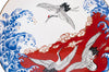 Japanese Birds at sea decorative plate