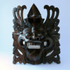 Chinese dragon face carving