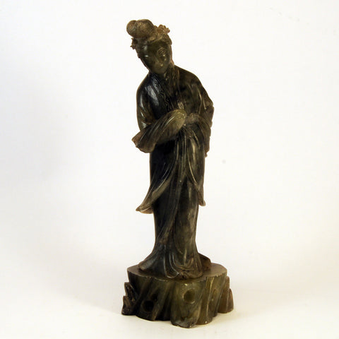 chinese soapstone green lady 1