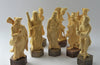 collection 8 chinese figurines ladies men
