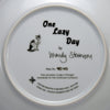 Decorative Cat Plate, Continuity Company  Wendy Stephenson, One Lazy Day (1640)