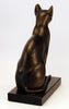 Egyptian bastet cat figurine  du louvre reproduction