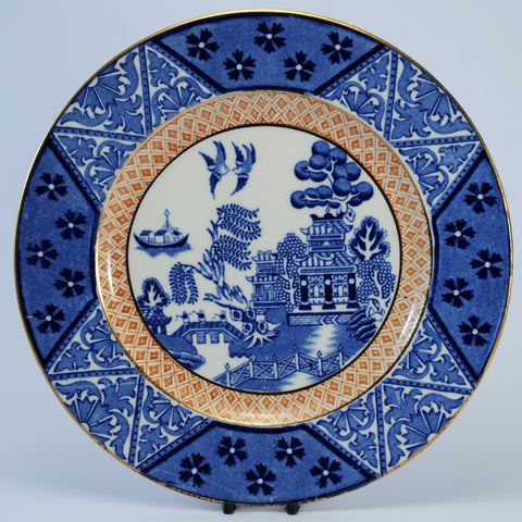 Japanese decorative Alfred Meakin Manchu Vintage Willow Tea Plate