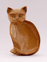 pottery cat dish 250