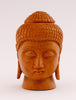 small carved wood indian lady bust 280