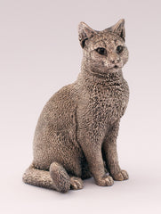 sterling silver hallmarked cat figurine