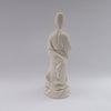 white porcelain figurine blanc de chine man book
